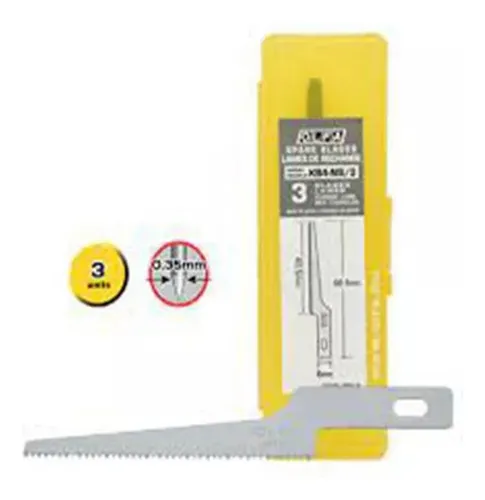 Hojas De Bisturi Olfa Kb4 Ns/3 X 5u .para Ak-4
