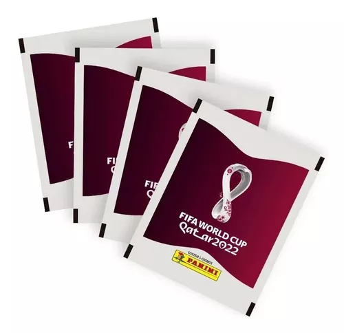 CINCO FIGURINHAS - ÁLBUM PANINI COPA DO MUNDO QATAR 202