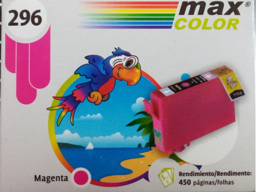 Cartridge Tinta Alternativa 296 Magenta Para Epson 