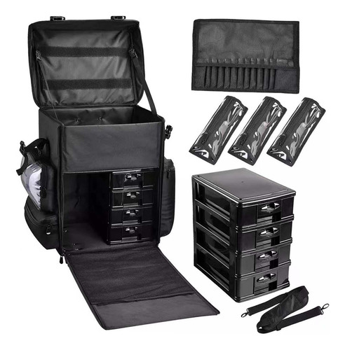 Cubierta De Carrito De Maquillaje, Caja De Almacenaje Para