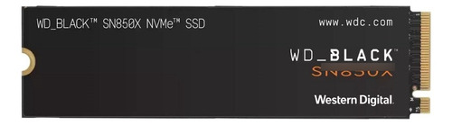 Disco Western Digital Ssd Black Sn850x Wds100t2x 1tb M2 Nvme