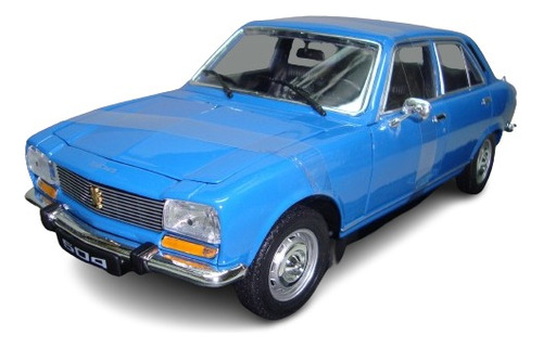 Peugeot 504 1975 - Clasico Argentino - Azul - Welly 1/18
