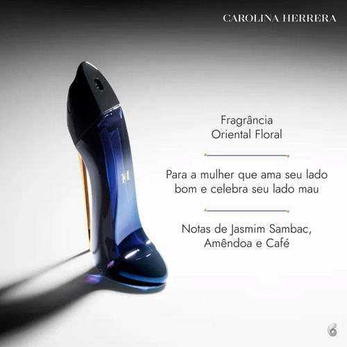 Carolina Herrera Good Girl Perfume Feminino - Edp 80ml Blz