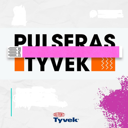 Brazaletes Tyvek