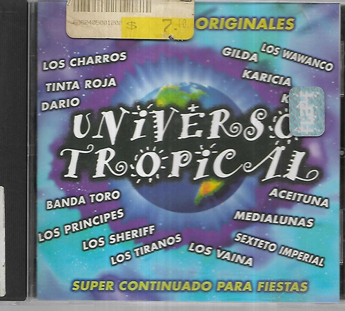 Karicia Karla Aceituna Medialunas Album Universo Tropical Cd