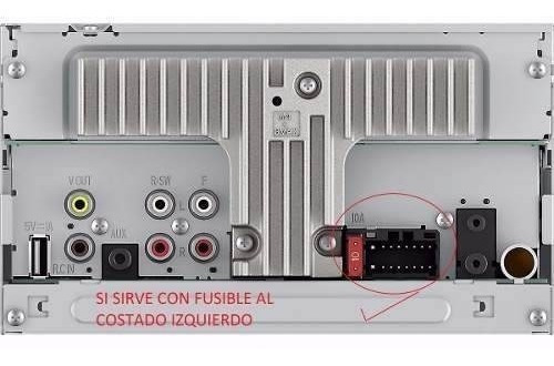 Conector Radio Pioneer Avh 2750b Nuevo Original Envio Gratis