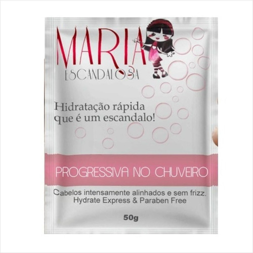 Maria Escandalosa Progressiva No Chuveiro SachĂȘ 50g