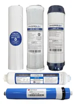 Comprar Kit Repuestos Osmosis Inversa 5 Etapas 100gpd - 50gpd