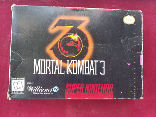 Mortal Kombat 3 ( Juego Super Nintendo Snes ) 40v  _\(^o^)/_