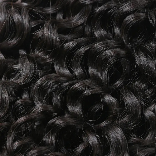 20inch/50cm 100g Onda De Agua Cabello Humano Tejido Negro