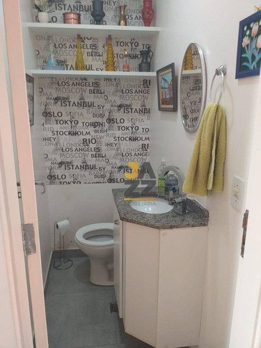 Sobrado Com 3 Quartos Sendo 1 Suíte Em Condominio Com Localização Muito Boa À Venda, 79 M² Por R$ 580.000 - Mansões Santo Antônio - Campinas/sp - Ca12839