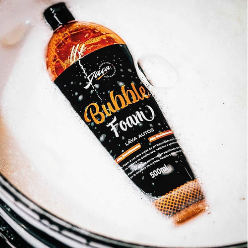Imagem 3 de 3 de Bubble Foam 500ml Jaça Shampoo Lava Auto Neutro Snow Foam