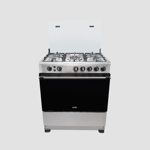 Cocina Pie Glp Sole Dubai 76cm Cosol018 Color Acero Tipo de conexión Gas envasado