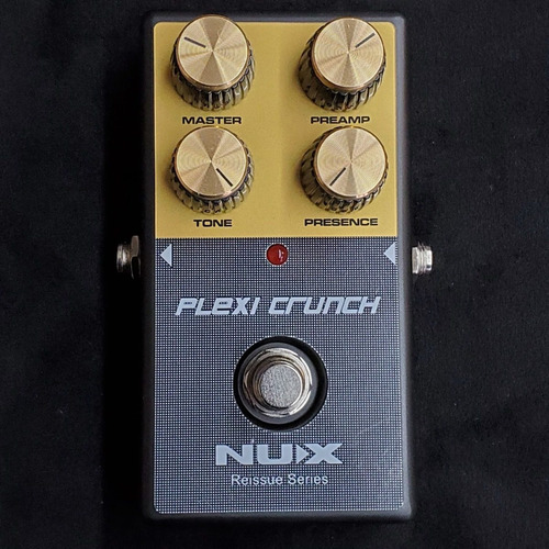 Pedal de efecto NUX Reissue Plexi Crunch marrón