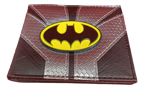 Batman Billetera Logo Metálico 
