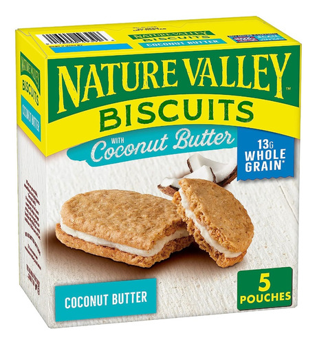 Nature Valley Biscuits With Coconut Butter 191 Gr