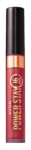 Avon Power Stay Batom Líquido Matte 16h Acabamento Fosco Cor Nude Malva