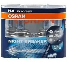 Osram Night Breaker H4 El Par Laser