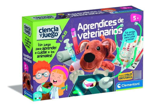 Set De Juego De Veterinario Perro Cachorro Clementoni Italia