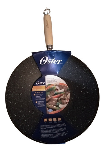 Wok Acero Al Carbono Oster 30 Cm Denali