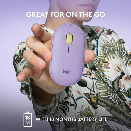 Ratón Inalámbrico Logitech Pebble Con Bluetooth O 2.4 Ghz Ac