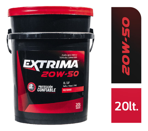Lubricante Mineral Extrima 20w50 20lts