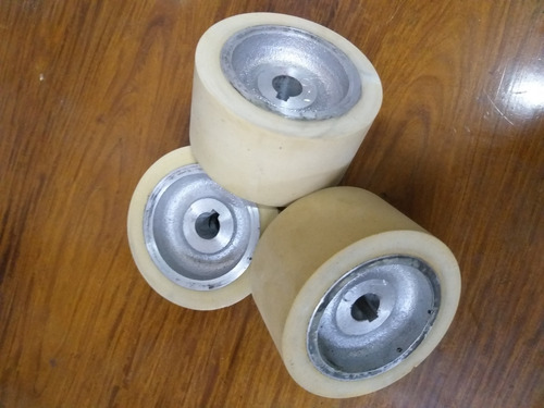 Imagem 4 de 4 de Roda Alimentador Avanço Ø90mmx50 Furo 15 16 Ou 18mm