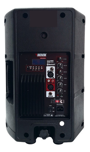 Bafle Potenciado 10 Pulgadas Novik Evo 160x Bluetooth 600w