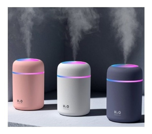 Imagen 2 de 3 de Difusor De Aromas Humidificador Aromaterapia Led Ultrasonic