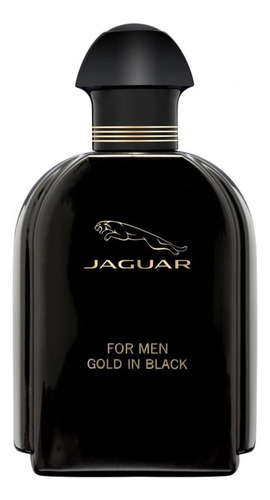 Perfume Jaguar Gold In Black Eau De Toilette, 100 Ml, Para H