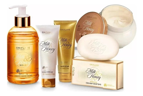 Set Navideño Milk & Honey Gold Belleza Desde Suecia Oriflame