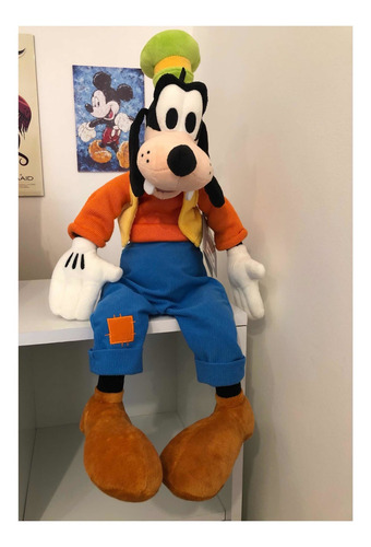 Pelúcia Pateta Goofy Disney Store Eua Original 52cm