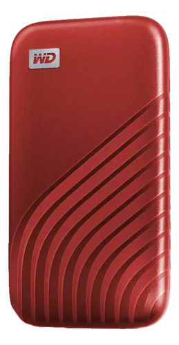 Disco Duro Móvil Red Type-c Wd Solid Encryption De Alta Velo