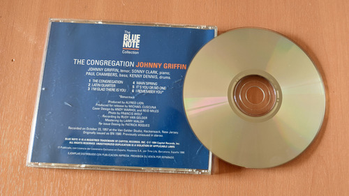 Johnny Griffin - The Congregation - Blue Note Collection (Usado)