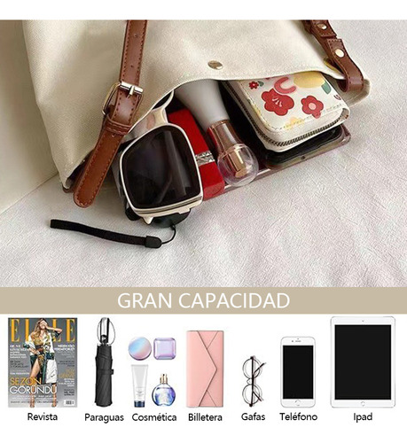 Sjx Bolsos De Moda Bolso Mano Snoopy Lona Bandolera Mujer