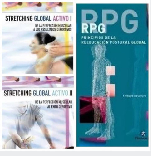 Oferta 3 Libros Stretching Global Activo Y Rpg - Souchard
