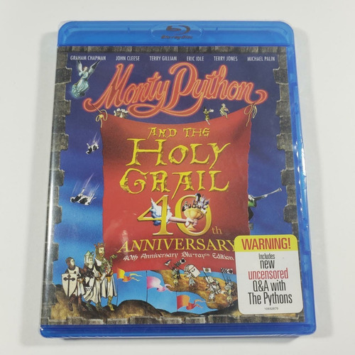 Blu-ray Monty Python Em Busca Do Cálice Sagrado