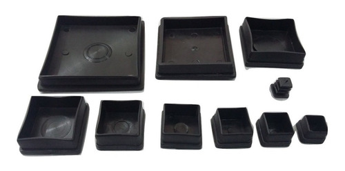 Imagen 3 de 4 de Regaton Plastico Int Cuadrado 100x100 Capuchon X 5 Unid