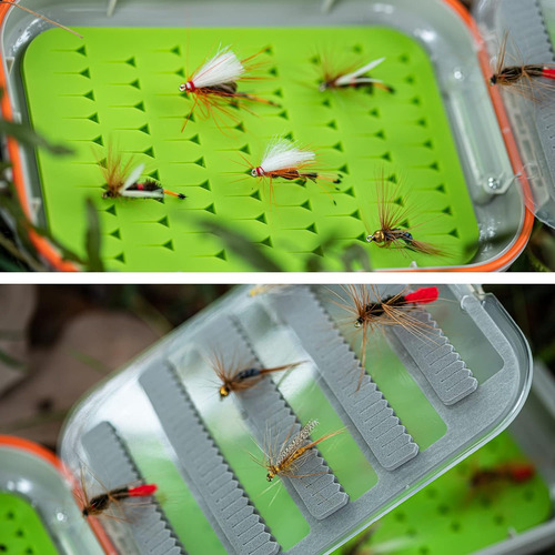 Caja De Pesca Con Mosca De Doble Cara Impermeable Para Apare