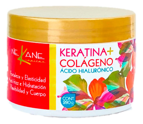 Nekane Tratamiento Keratina/colágeno/ácido Hialurónico 280g