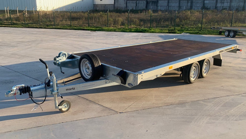 Imagen 8 de 14 de Trailer Temared Carplataform C/frenos 4.50 Mts 2700 Kg