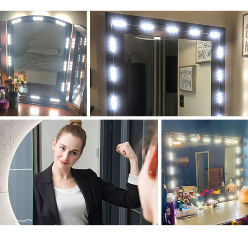 14pcs Led Espejo De Maquillaje Luces De Control De Sensor In