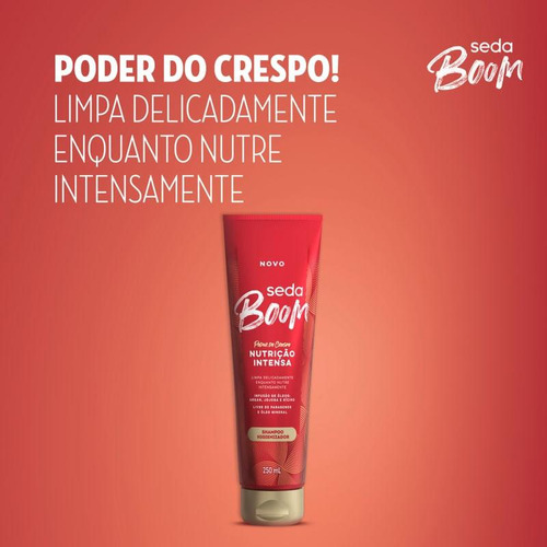 Shampoo Seda Boom Nutrição Intensa 250ml