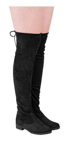 Bota montaria cano alto joelho over knee discount