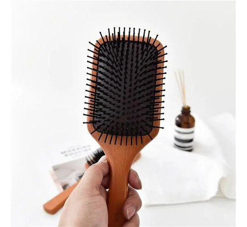 Juego De 3 Peines De Madera Masajeadores Para Mujer