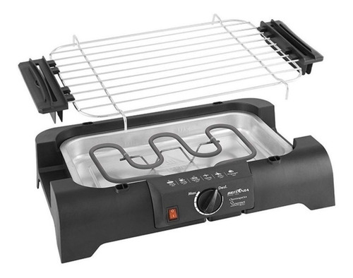 Churrasqueira elétrica Britânia BCG1 220V preta