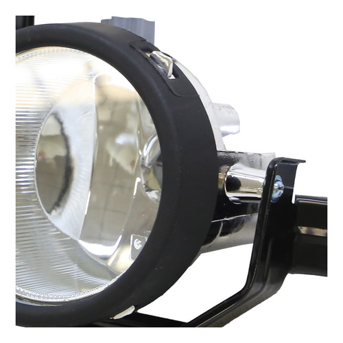 Farol Milha Crv 2007 2008 2009 Auxiliar Liso Com Suporte
