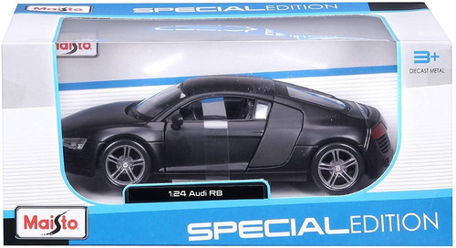 Audi R8 Negro 1:24 Maisto 31900 Milouhobbies 