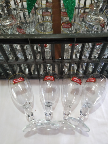 Copas Stella Artois Usadas Como Nuevas Originales