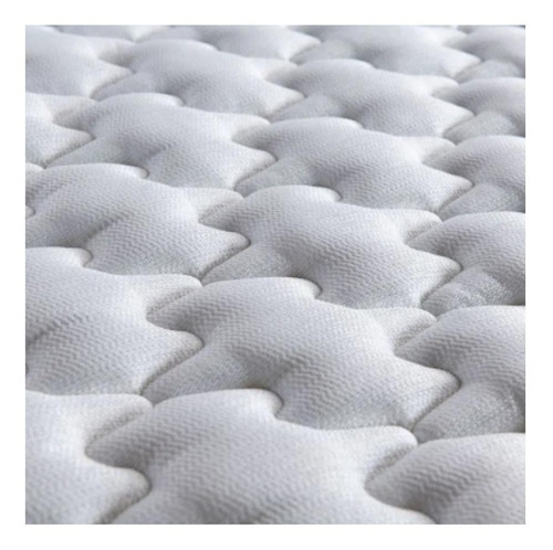 Imagen 4 de 5 de Sommier Europea Rosen wave 2 plazas de 190cmx150cm negro y blanco